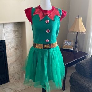 NWT Christmas Ugly Sweater Dress